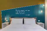 Ambiente camera da letto - progetto bilocale arch. Felicetti