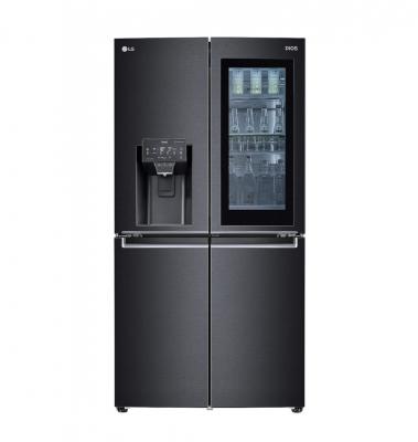 CES 2021: frigo InstaView Door-in-Door scuro - Foto by LG