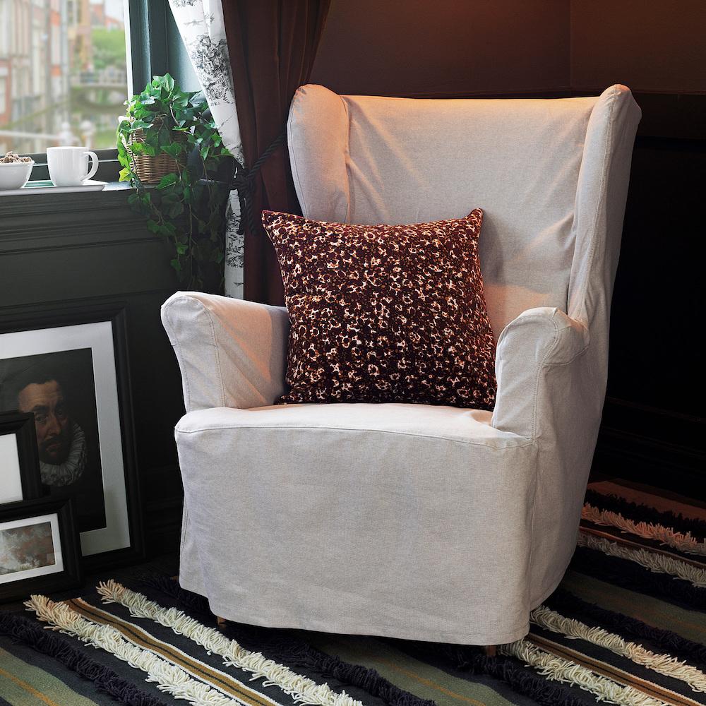 Federa cuscino con fantasia pois Dekorera - Foto by Ikea