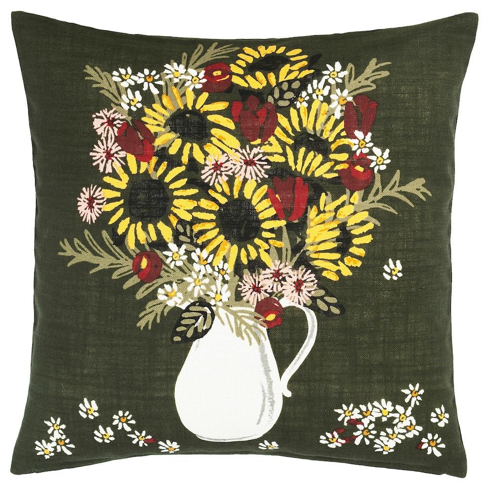 Federa per cuscino con fantasia floreale Dekorera - Foto by Ikea