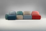 Divano modulare multicolore Lazy - Foto by Studio Pastina