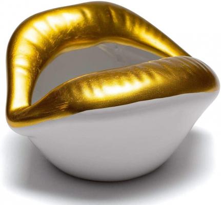 Posacenere Lips Gold di Huf