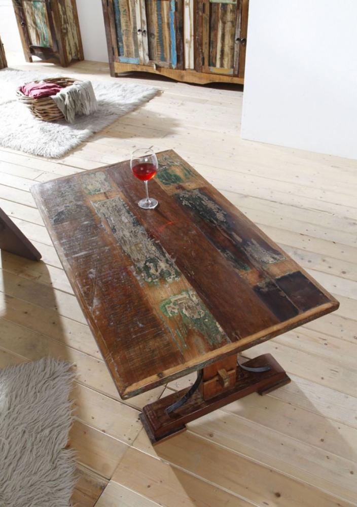 Tavolino in legno ricilato MassiccioMobili24