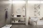 Rivestimenti bagno moderno, Ragno, piastrelle collezione Rewind wall