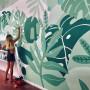 Un murale porta colore e allegria in un ambiente - Pinterest