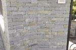Rivestimento muro di cinta con pietra di Luserna - Beole Marmi Pelganta