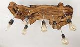 Lampadario in legno di olivo di Wanos