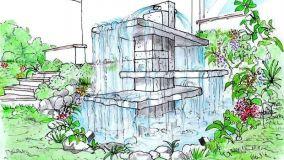 Idee per scenografiche cascate in giardino
