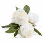 Bouquet composto da 3 peonie bianche di Maison du Monde