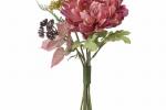 Smycka, bouquet di fiori finti viola Ikea