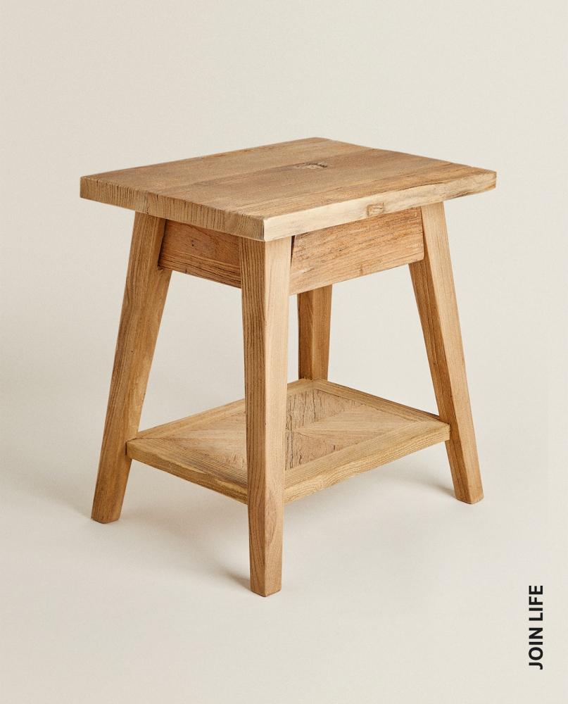 Tavolino in legno riciclato - Foto: Zara Home