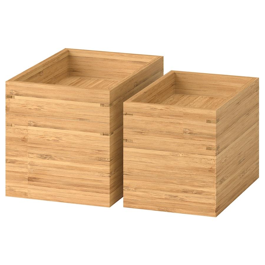 Set di scatole in bambù Dragan - Foto: Ikea