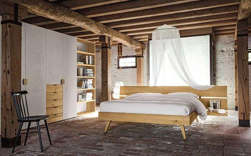 Camera da letto in legno Maestrale - Scandola