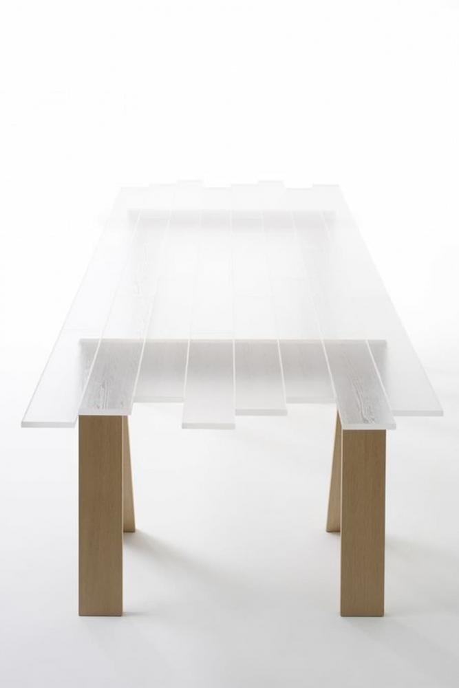 Ancora potremo avere mobili in legno trasparente - Pinterest
