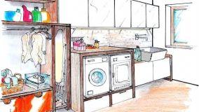 Come progettare un locale lavanderia in casa