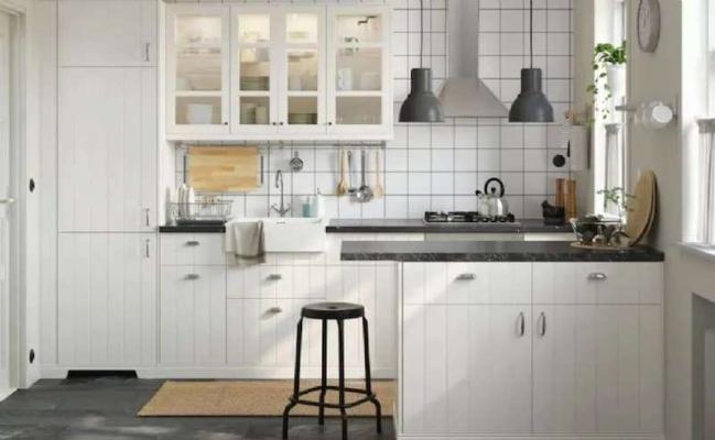 Cucina piccola con bancone - Ikea