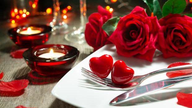 Cena di San Valentino: consigli per decorare la tavola