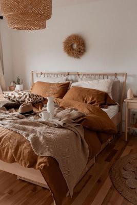 Camera da letto in stile naturale - foto Pinterest