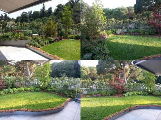 Giardino pensile terrazzo fiorito Green Weel
