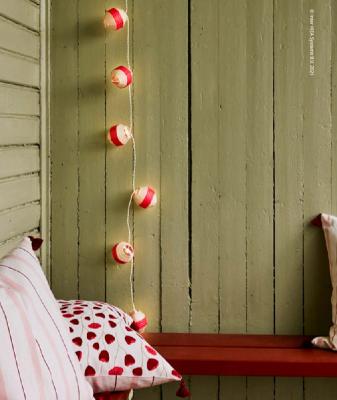 Ikea Anledning, luci led per decorare casa in primavera