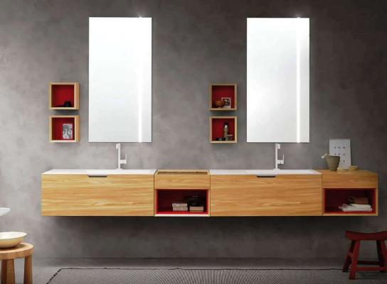 Bagno 2 lavabi Quaranta - Archeda