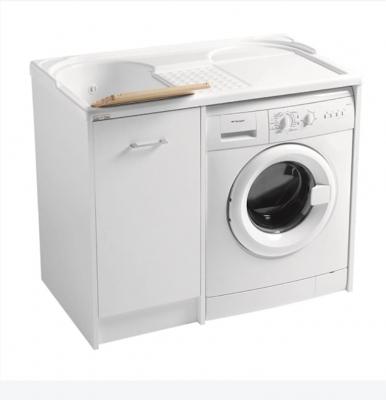 Lavatoio con strofinatoio asportabile e copri-lavatrice - Foto: Manomano