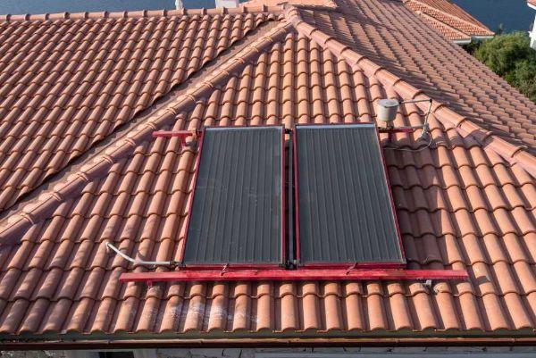 Solar panel for buildings