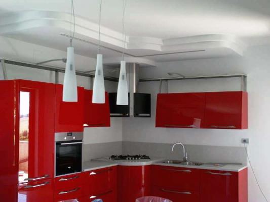 Controsoffitto cartongesso cucina - S.D.Manc