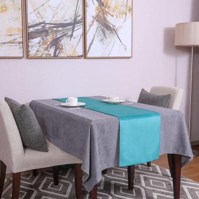 Tovaglia Runner In Tessuto Poliestere 250 G/m² – Ecologica Öko-Tex, Lavabile A 40°, Per Cucina, Giardino, Ristorante