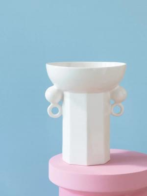 Vaso in dolomite bianco by Lisa Gachet - Foto: Maisons du Monde
