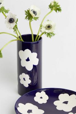 Vaso in terracotta fantasia floreale - Foto: H&M Home