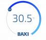 Regolazione temperatura app Baxi