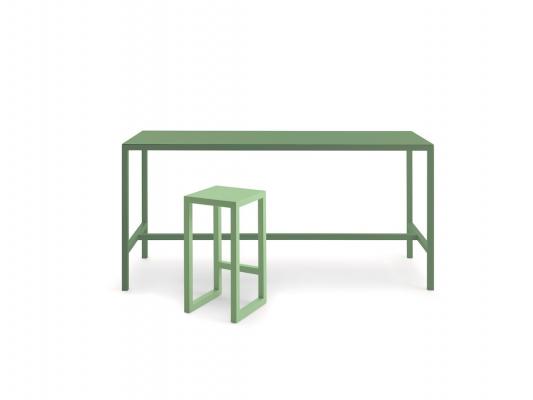 Frame Stool e Workbench, colore verde - Foto: Fantin