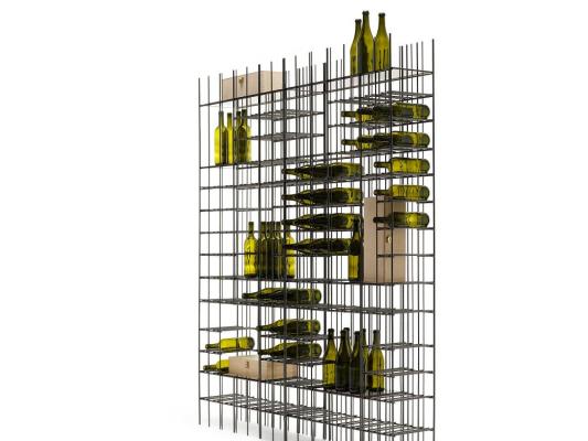 Idee arredamento garage Winery Metrica struttura