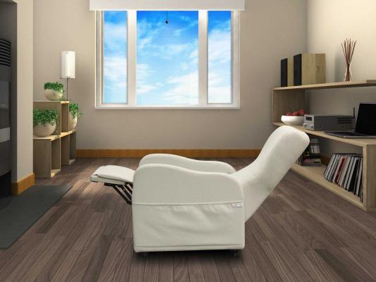 Poltrona alzapersona relax reclinabile vista laterale - Sanatex