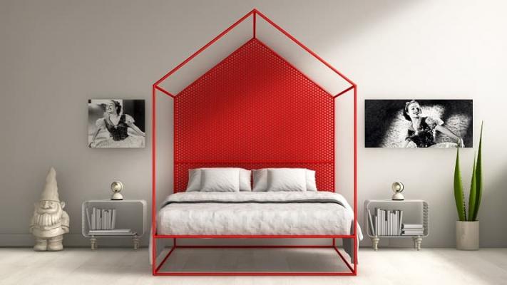 Il letto a baldacchino Home di Garda Design