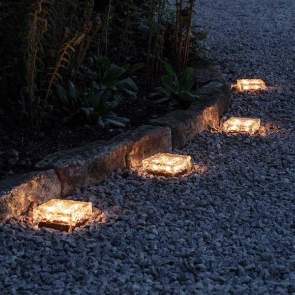 Glass stones with LED photos from Amazon