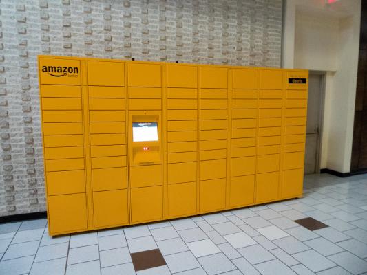 Amazon Locker condominiale foto presa da Amazon