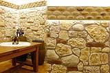 Rivestimento parete con pannelli in pietra ricostruita - New Stone