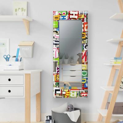 Specchio da parete Colorful Letters by Kimy Design