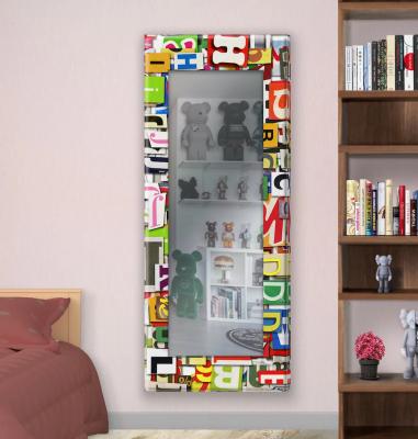 Specchio da parete per cameretta Colorful Letters by Kimy Design