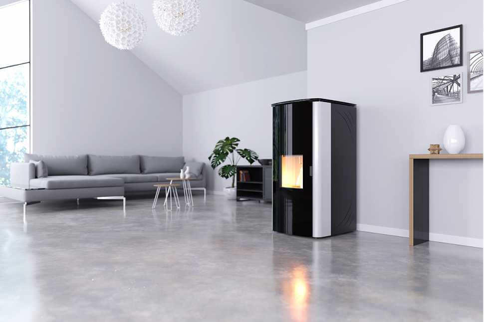 Pellet heating with Ariel Energia stoves