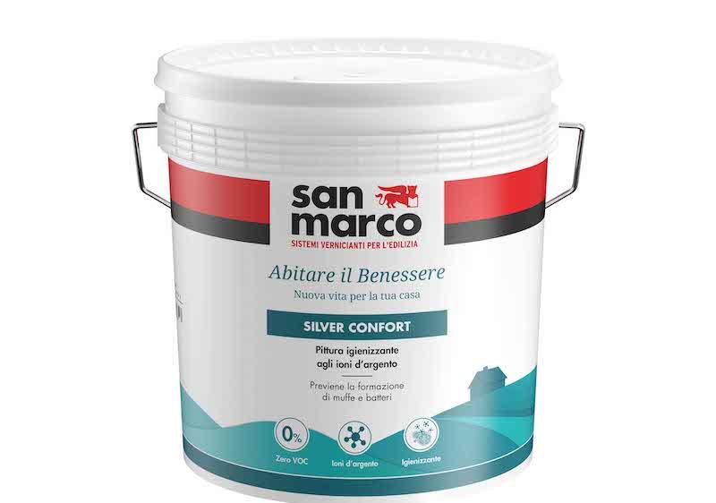 Silver Confort interior sanitizing paint - Photo: San Marco