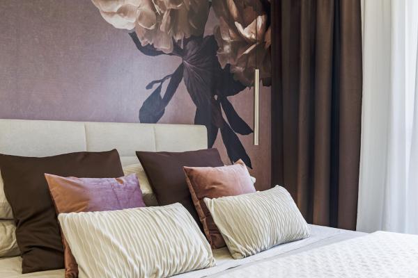 Dettaglio decorazioni camera da letto - Foto: Francesca Macellari