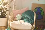Peluche, cuscini e zainetto, collezione BLAVINGDAD - Foto: Ikea