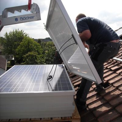Montaggio pannelli solari