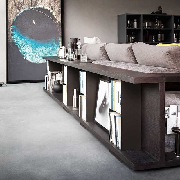 The integrated Holiday bookcase by Diotti 