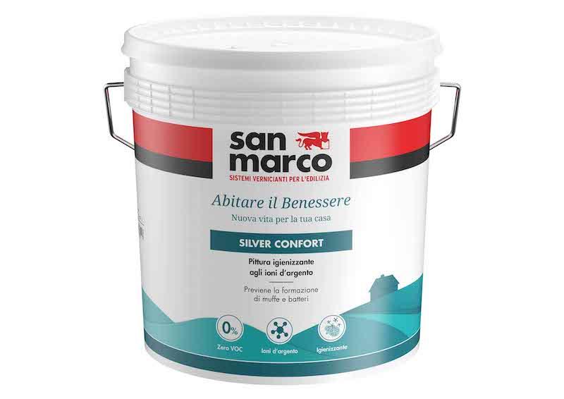 Pintura higienizante antimoho Silver Confort - Foto: San Marco