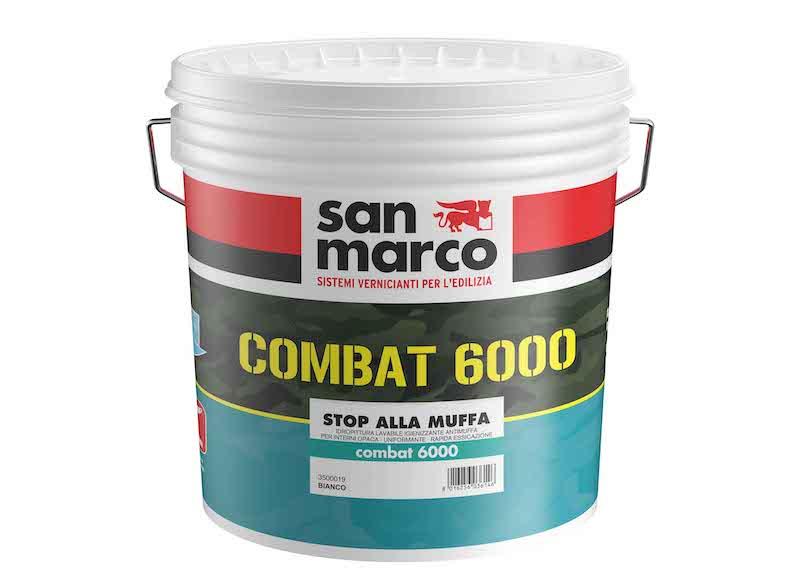 Pintura lavable antimoho Combat 6000 - Foto: San Marco