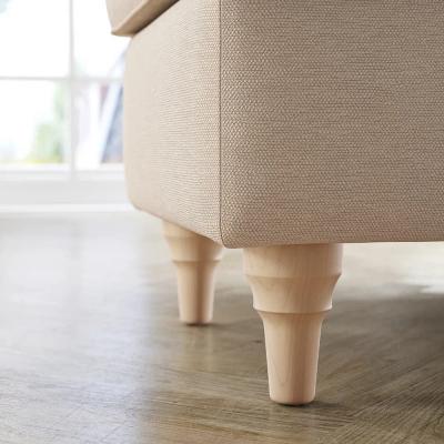 Panca contenitore Esseboda, dettaglio piedini Betulla - Foto: Ikea
